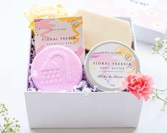 Mothers Day Gift Set For Woman Mum Bath Bomb Fizz Bath Set Vegan Pampering Pamper Hamper Pampering Beauty Spa Kit Bath Care Package Beauty