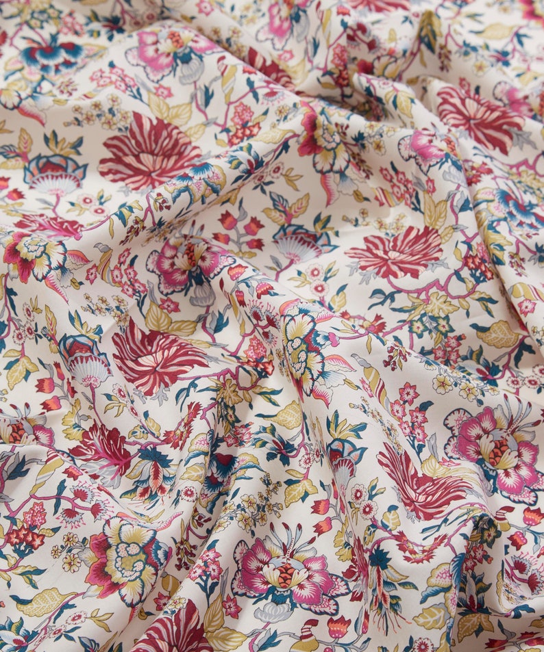 Christelle B Liberty Tana Lawn Cotton Fabric by the QUARTER - Etsy
