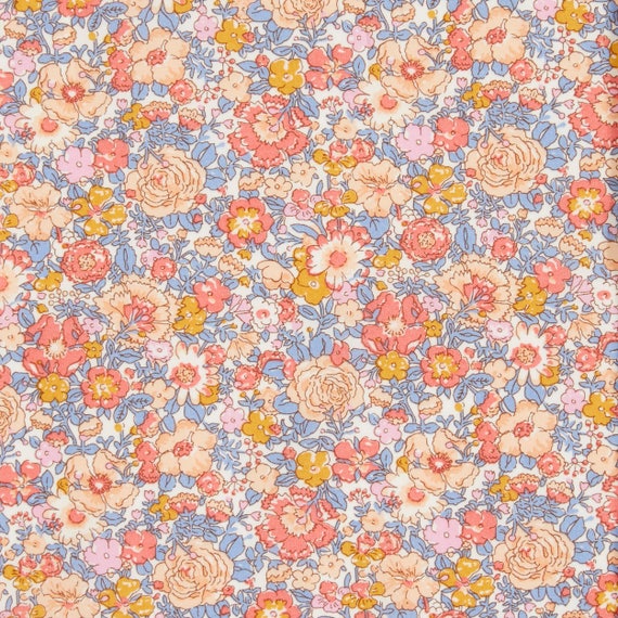 C 100/% Tela De Algodón Liberty Tana Lawn-Sonidos Del Mar