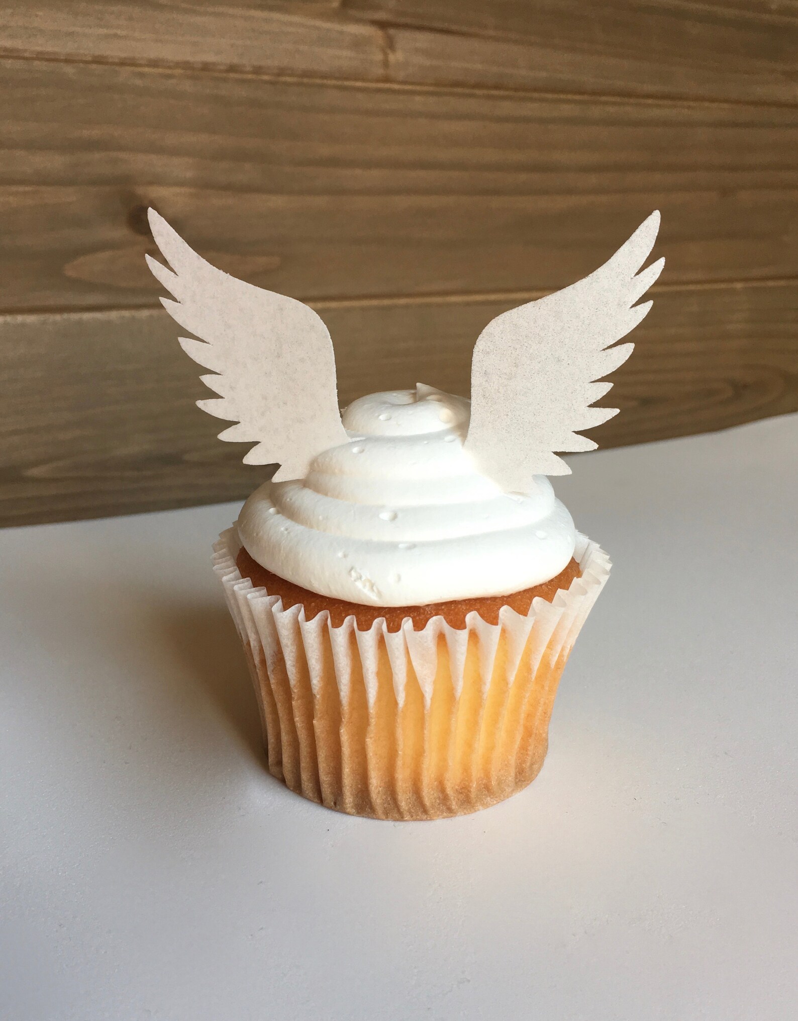 Angel Wings Cupcake toppers fiesta de cumpleaños de ángel o Etsy