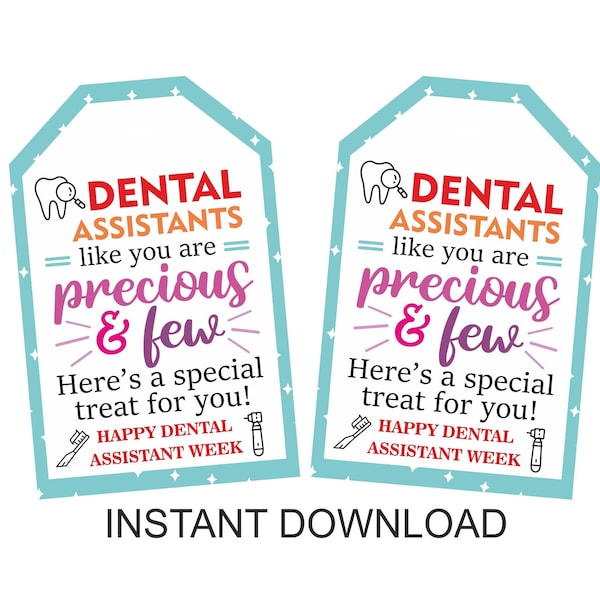 Dental Assistant Appreciation Week Template Etsy