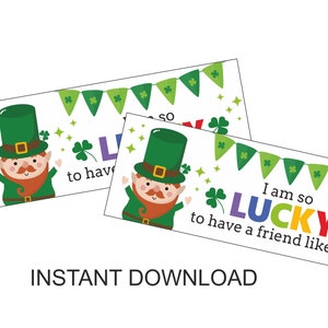 St. Patrick's Day Bag Toppers Printable / Printable St. Patrick's Day ...