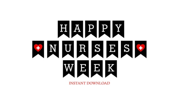 Printable Nurses Week Banner Printable Word Searches Printable Nurses Week Banner Printable Word Searches