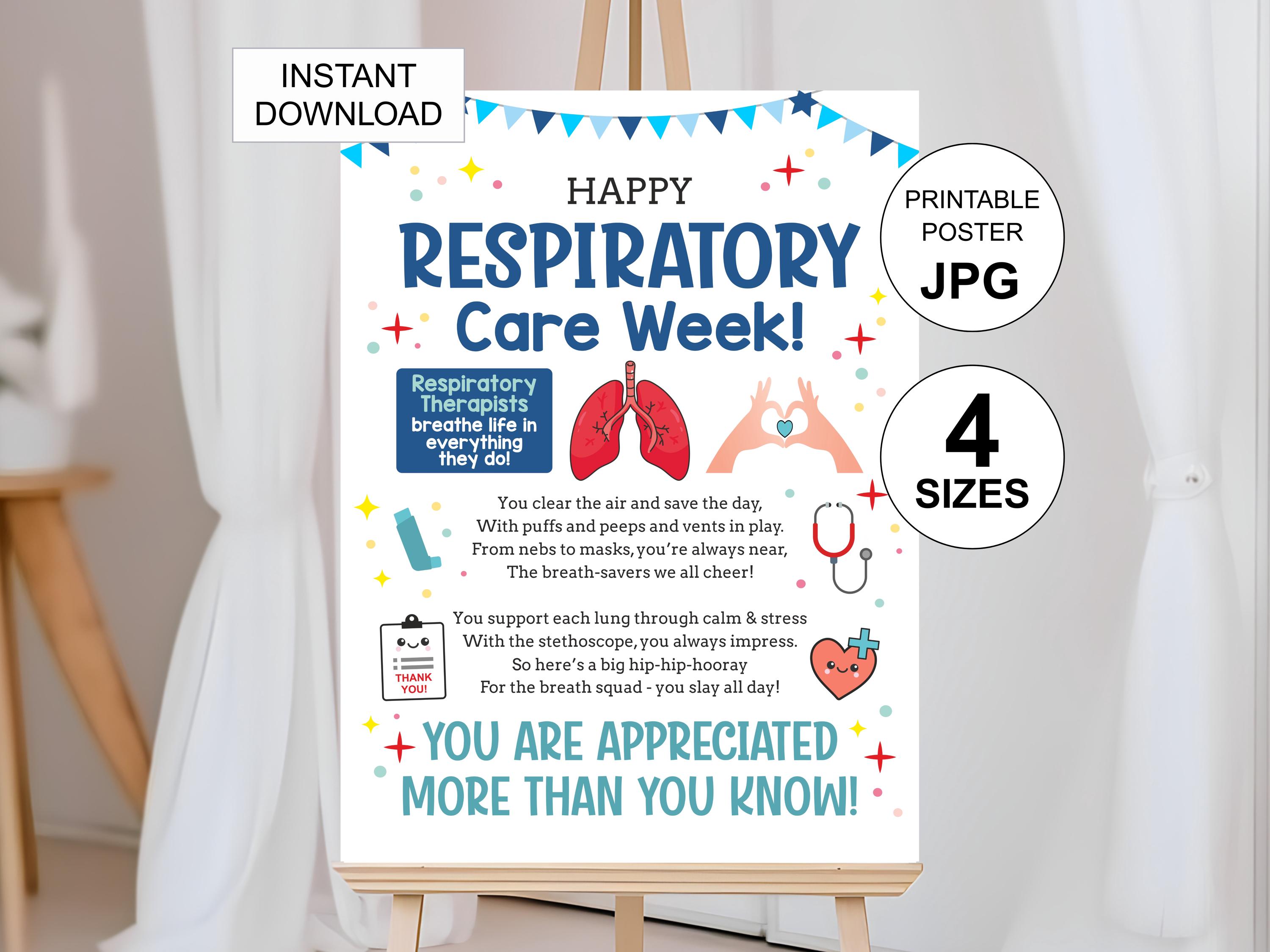 WZMPA Respiratory Therapist Tote Bag – Pulmonology Nurse Gift, Waterproof Canvas Bag