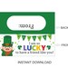 St. Patrick's Day Bag Toppers Printable / Printable St. Patrick's Day ...