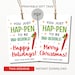 Editable Teacher Gift Tag, Hap-pen Tag Ink-credible Pen Gift Tag, Thank ...