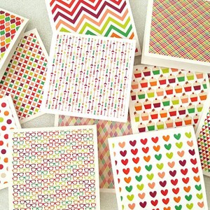 Mini Notecards Set of 12 / Mini Cards / Mini Note Cards - Etsy