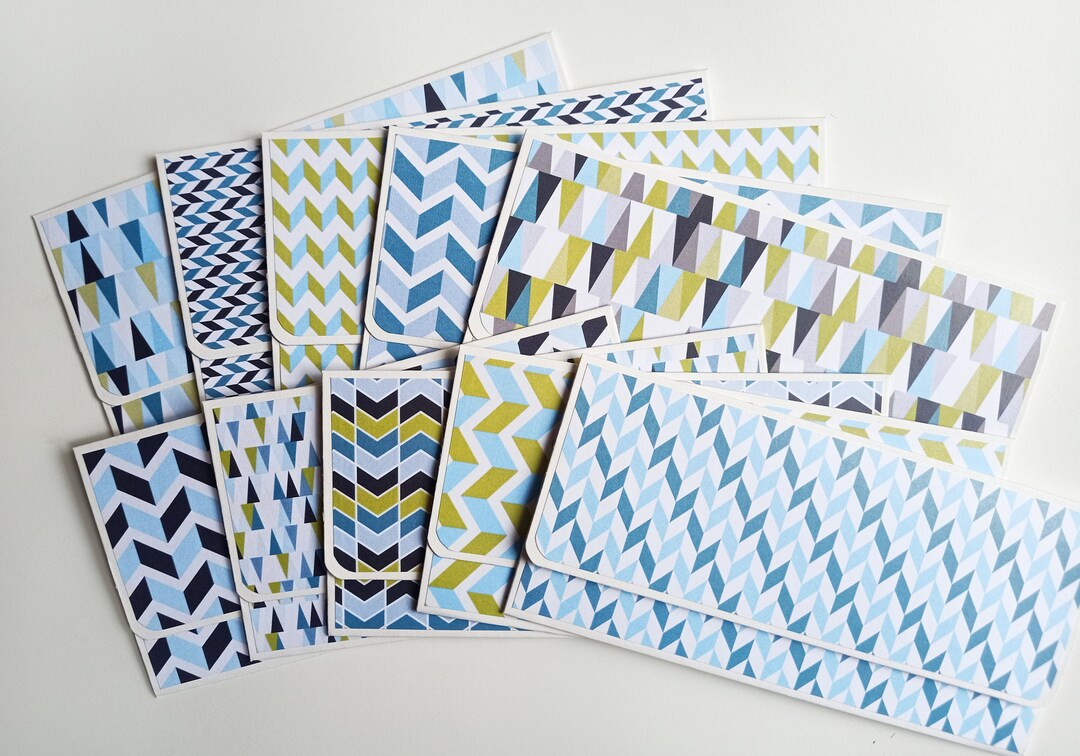 10 Assorted Gift Envelopes / Money Wallet / Money Card Envelopes / Cash