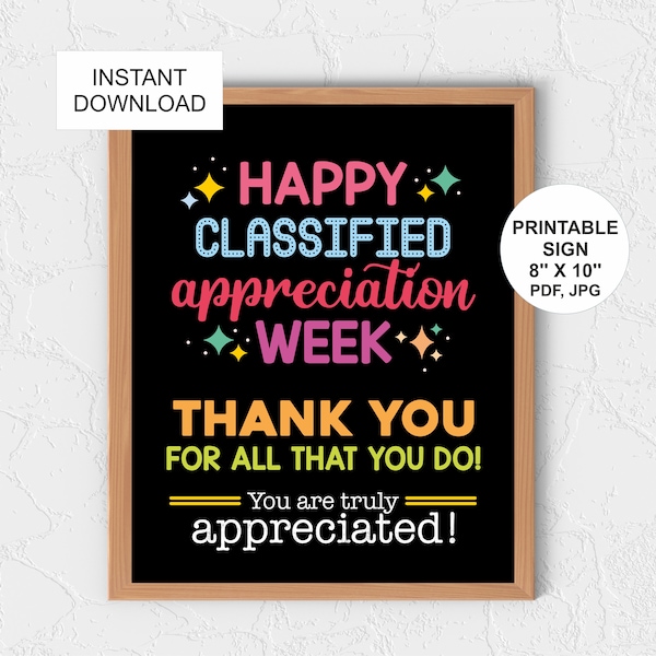 Employee Appreciation Week Etsy