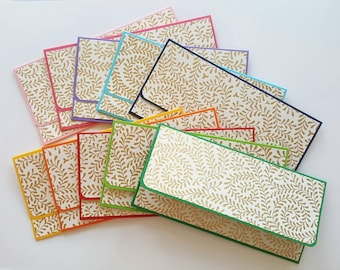 Cash Envelopes / Gift envelopes - set of 10