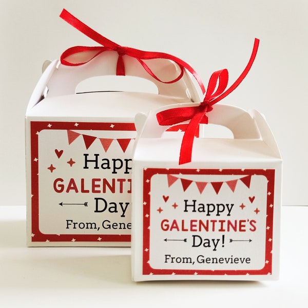 Galentiner Tag Geschenktüten / Galentiner Tag Geschenkboxen / Galentiner Tag Geschenktüten / Galentiner Tag Party / Galentines Geschenk / Set von 10