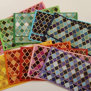 Conjunto de 10 envelopes de dinheiro variados / Envelopes de dinheiro / Envelopes de dinheiro para presente