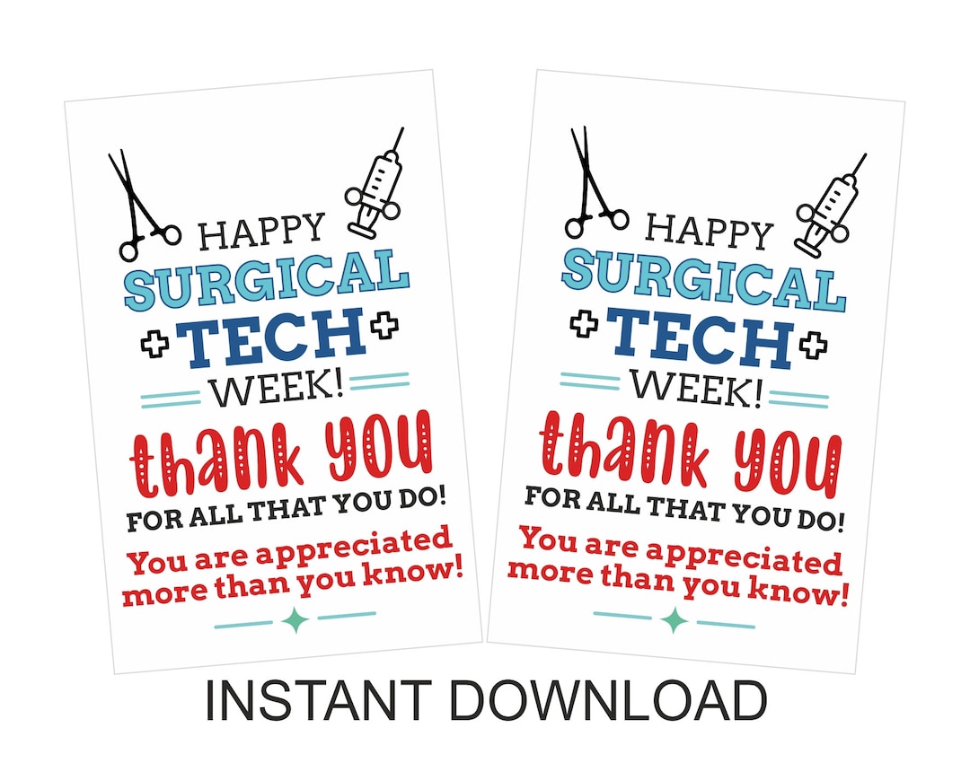 Surgical Tech Week 2024 Gifts For Students Doro Tallia