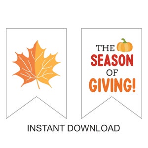 Thankful for You Banner Printable / Thankful Banner / Thankful Bunting ...