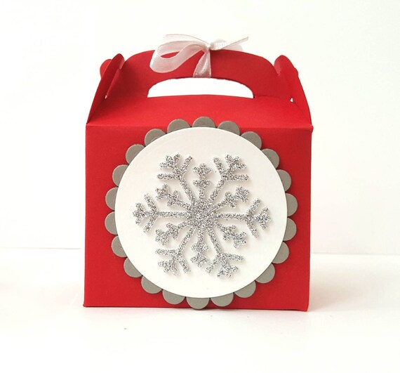 Christmas Gift Boxes / Christmas Favor Boxes / Christmas Favor | Etsy