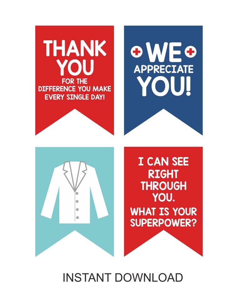 Radiologic Tech Week Banner Printable / Rad Tech Week Banner / Etsy