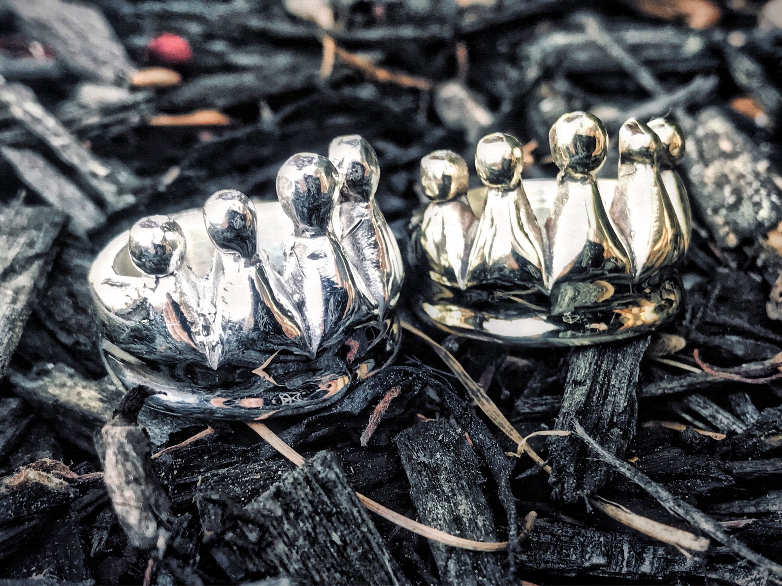 The Kingpin Crown .925 Sterling Silver Etsy