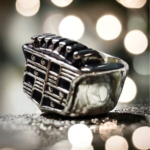 Mini Cadillac Ring in .925 Sterling Silver - Etsy