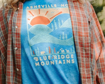 Day Ridge (Asheville) // A Blue Ridge Mountains Tee