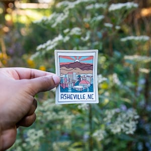 An Asheville Picture  // Weatherproof Vinyl // NC, AVL