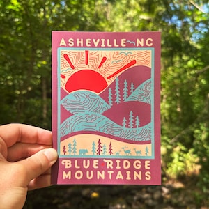 DAYRIDGE // Asheville Gift // 5” x 7” 16PT Postcard