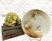 RS Germany Reinhold Schlegelmilch Serving Bowl, Blush Colored Roses, Antique Vintage 1920 39 s, Floral Berry Bowl, 9-1 4 quot by 2-3 8 quot