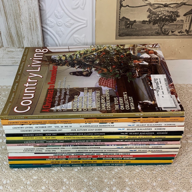 Country Living Magazine Etsy