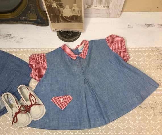 Baby Clothes, Vintage 1960's Nannette Baby Dress … - image 2