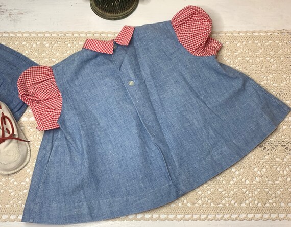 Baby Clothes, Vintage 1960's Nannette Baby Dress … - image 3