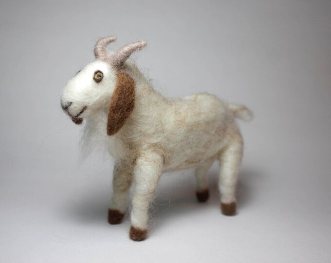 Needle Felted Goat Etsy