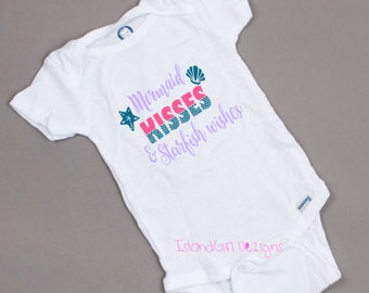 starfish onesie baby
