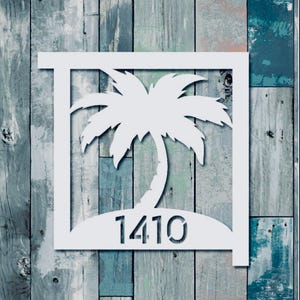 Kustpalm brievenbusbeugel