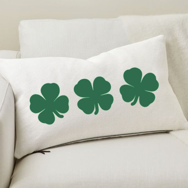st patricks day lumbar pillow