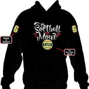 softball hoodies