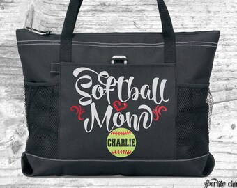 softball tote for mom