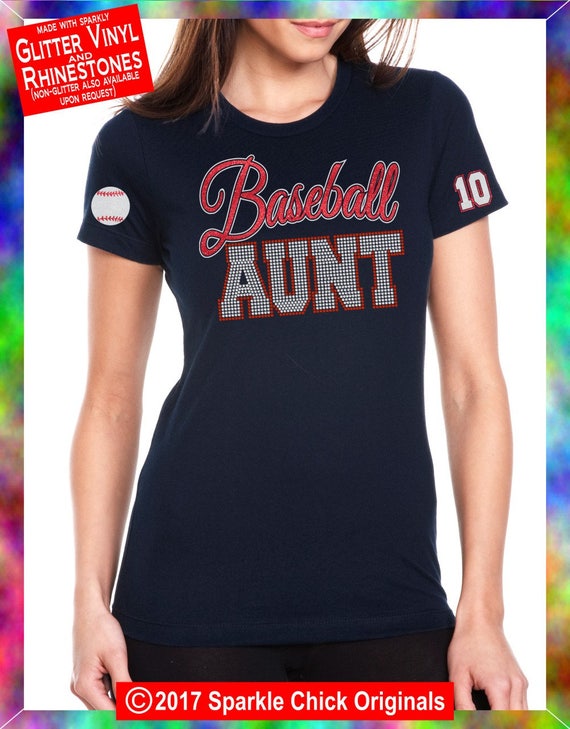 baseball aunt shirt