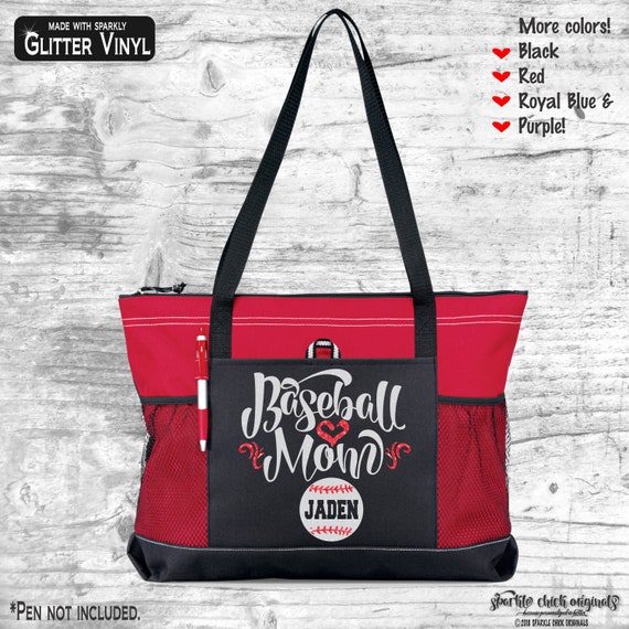 custom baseball bags