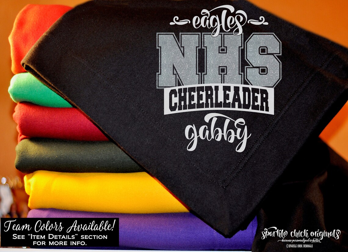 Personalized CHEER Blankets High School Cheerleading Throw Etsy