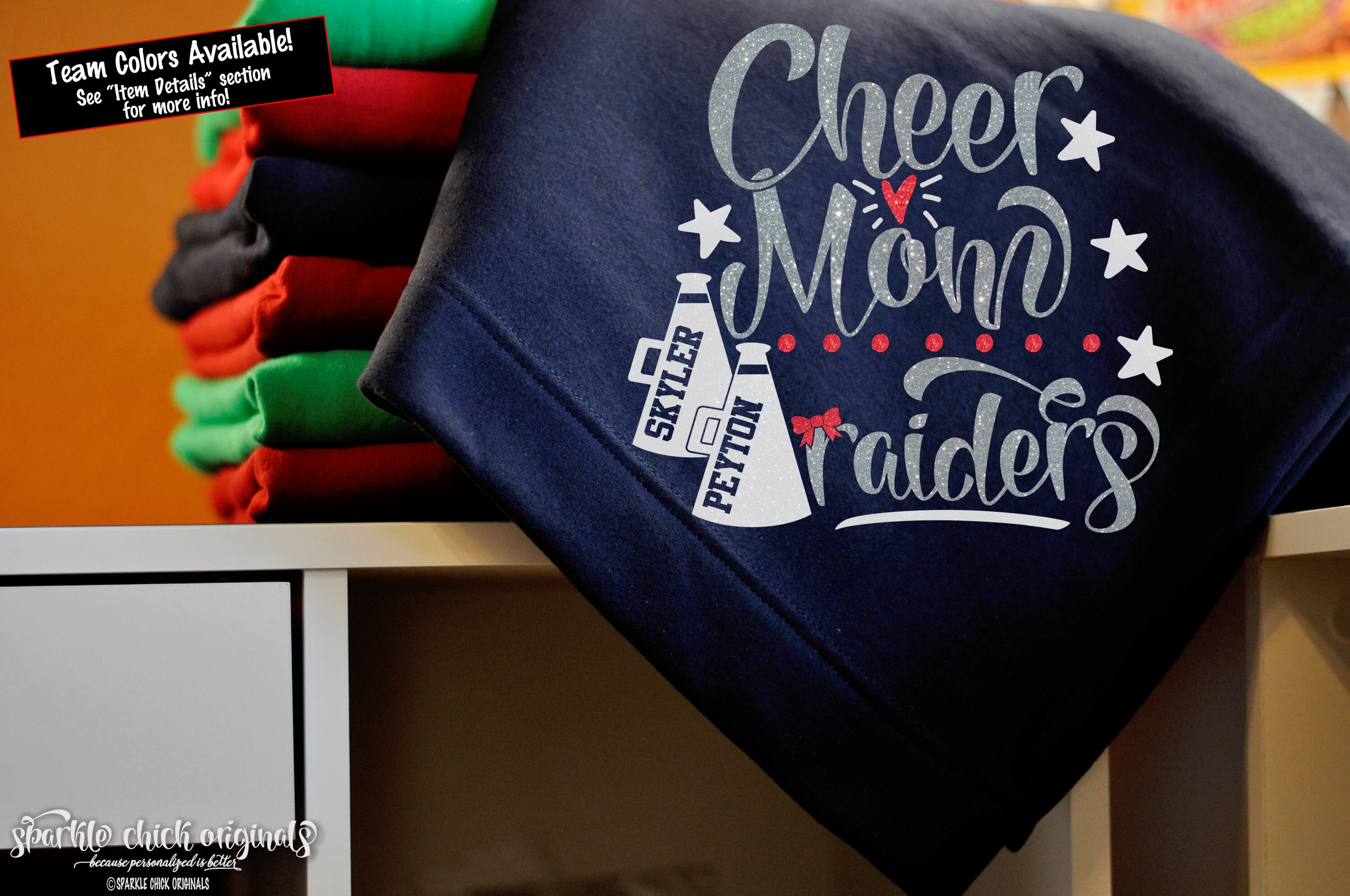 Cheer Mom Blanket With Two Custom Names Personalized Cheer Etsy Cheer Mom Blanket With Two Custom Names Personalized Cheer Etsy