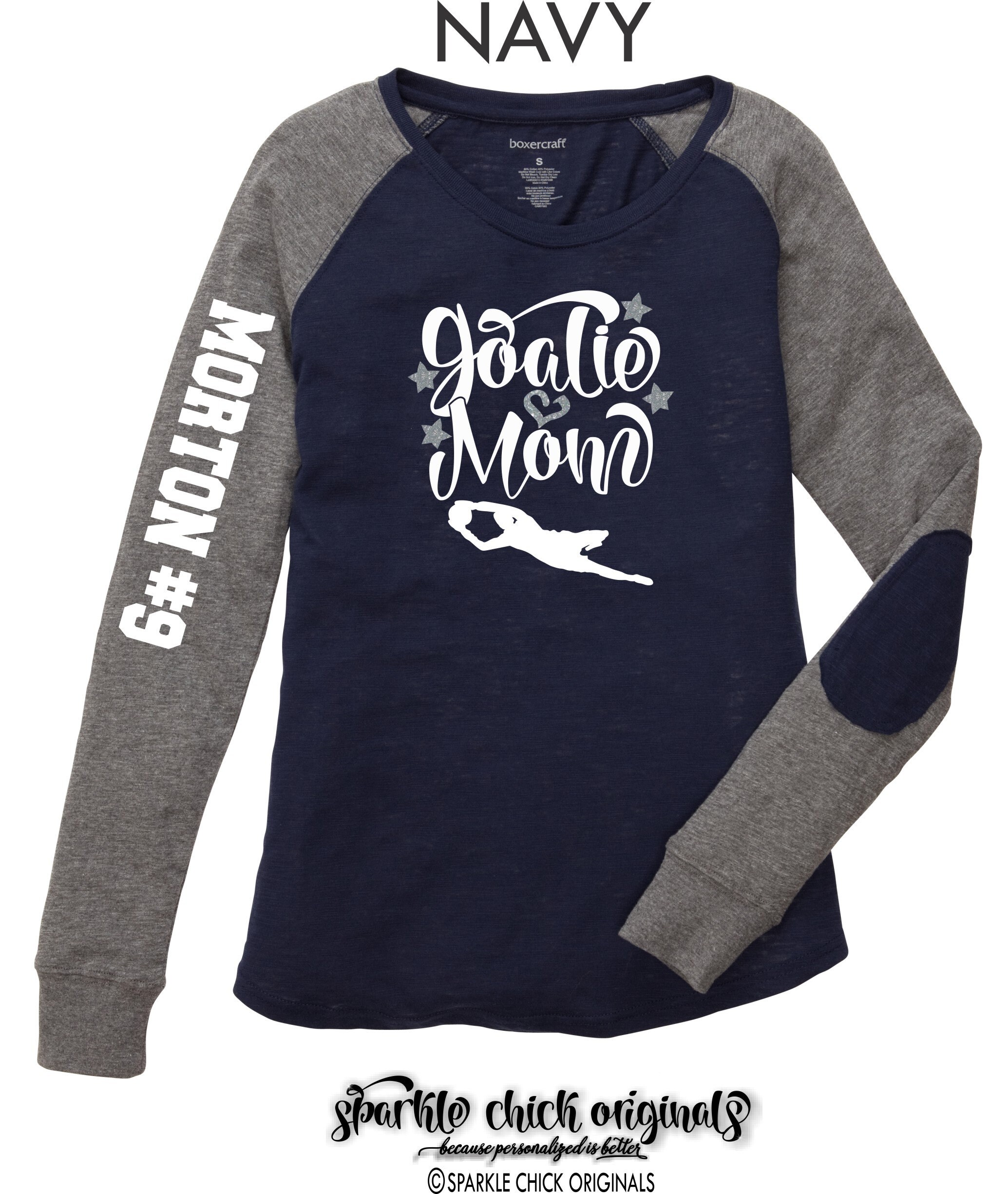 Personalized Soccer GOALIE Mom Shirt Custom Goalie Mom Etsy