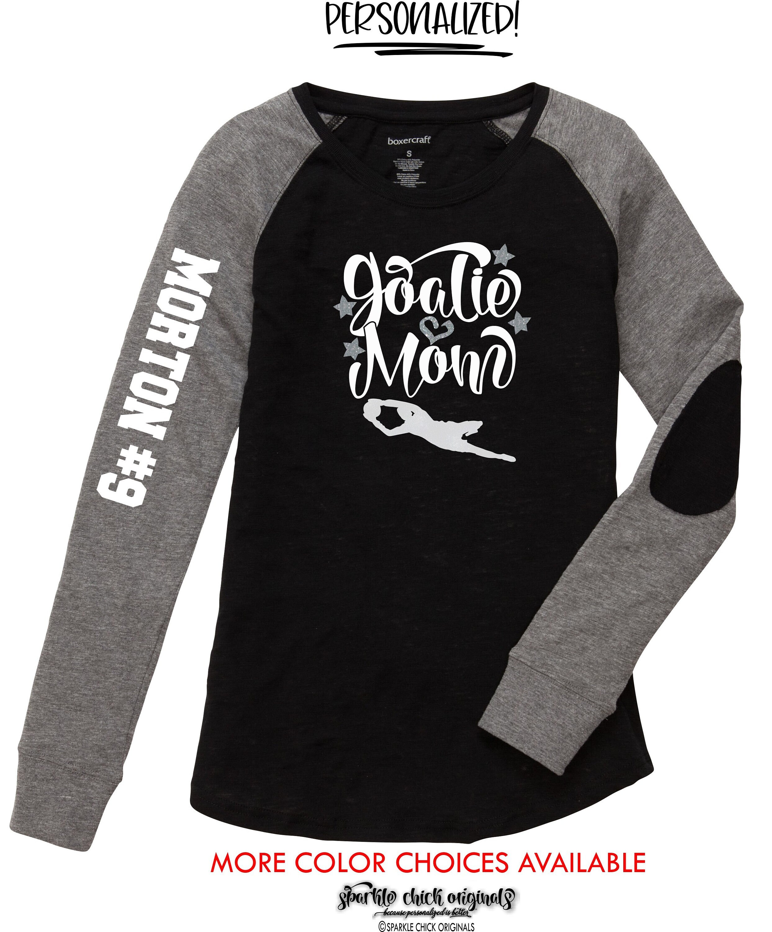 Personalized Soccer GOALIE Mom Shirt Custom Goalie Mom Etsy