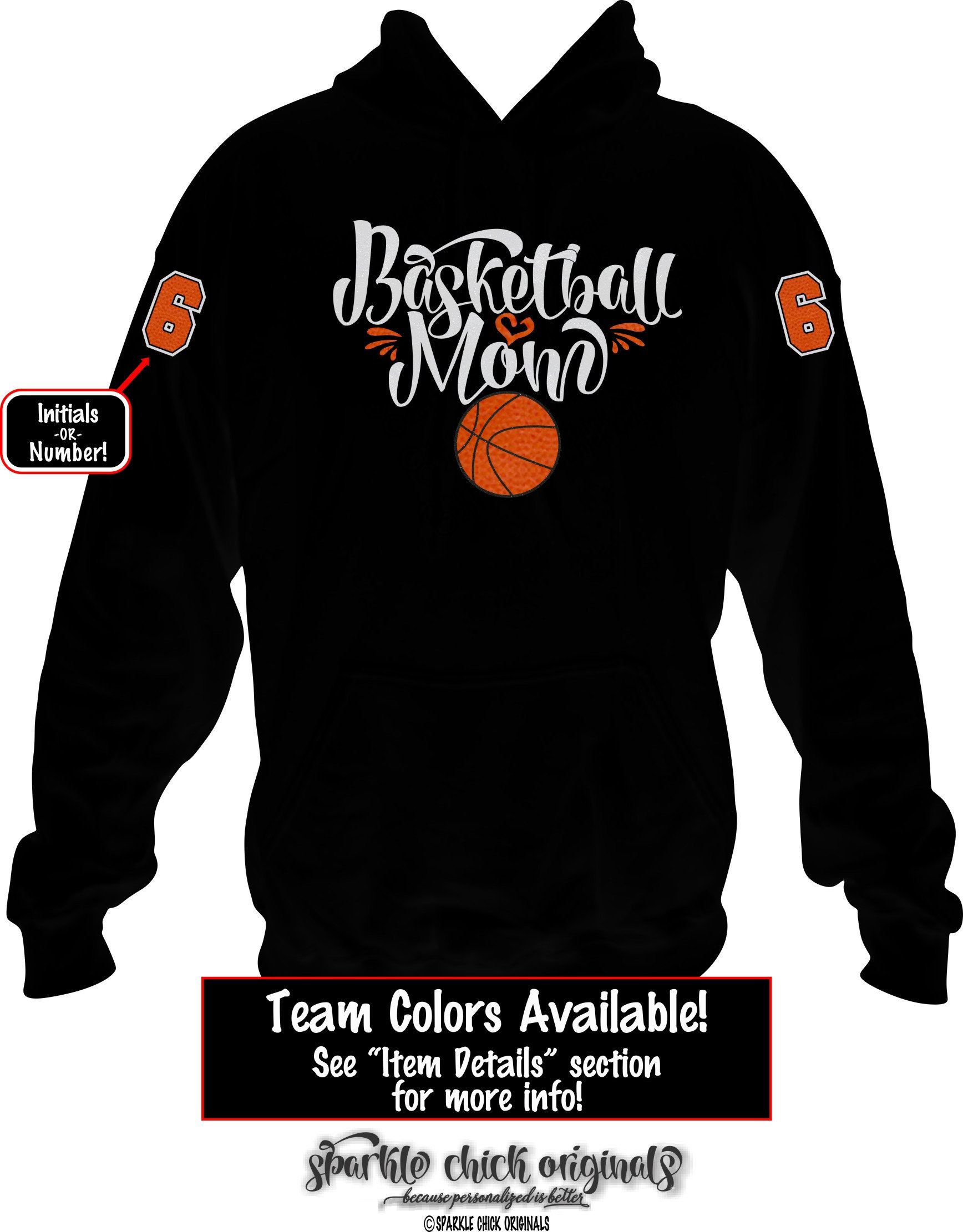 Basketball Mom Hoodie Custom Basketball Mom Sweatshirt - Etsy Polska