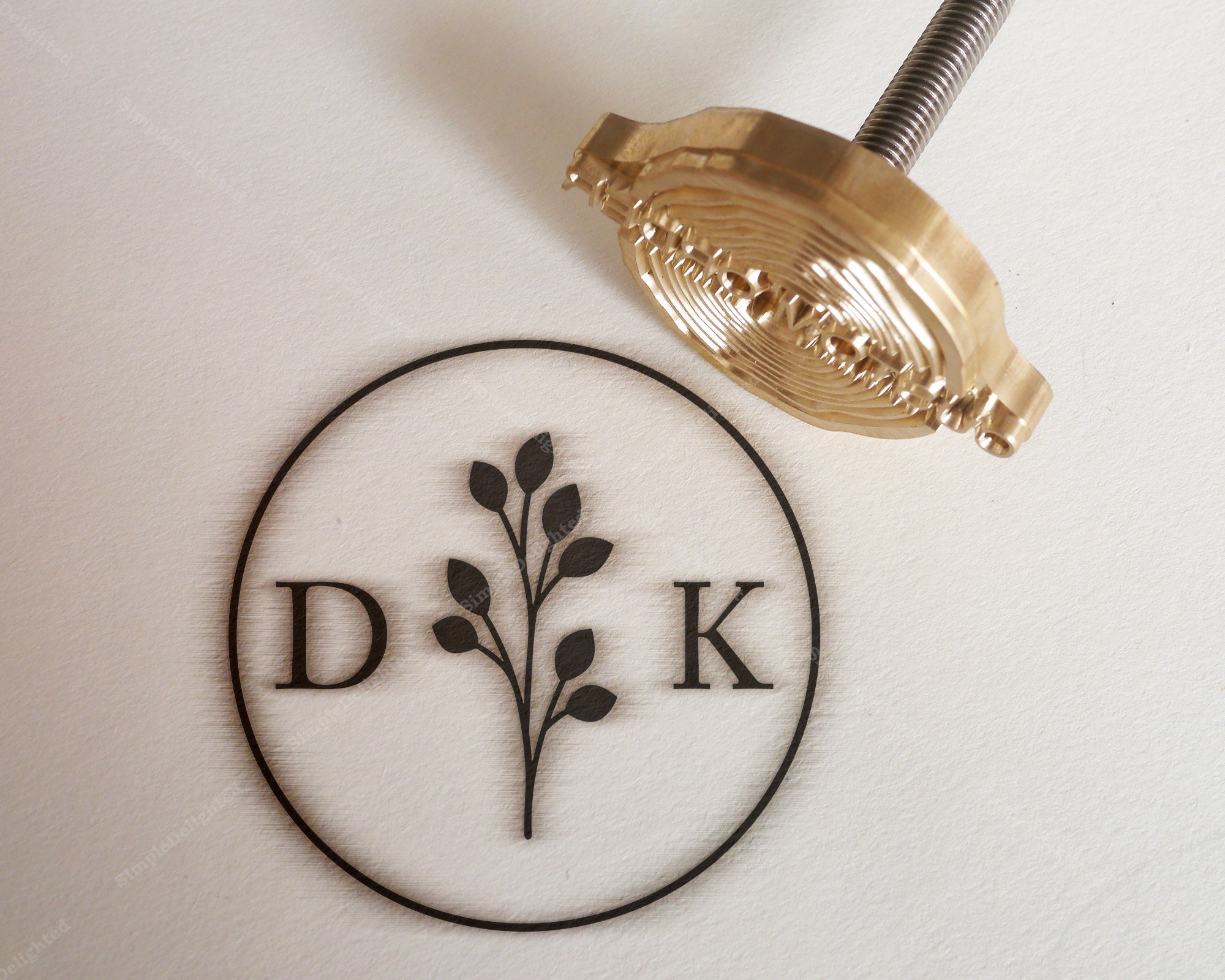 Custom Branding Iron for Handcrafts, Woodworking Brand Iron, Personal initials Brand Iron, Iron Stamp, Wedding Branding Iron Stamp, TY-10
