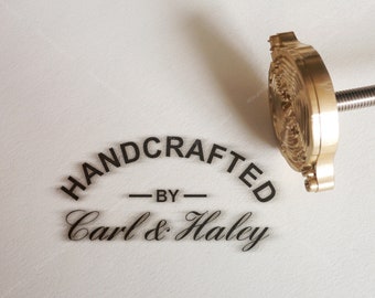 Hierro de marcar personalizado para artesanías, hierro de marcar para carpintería, hierro de marca personal, sello de hierro para taller, sello de hierro para marcar bodas, TY-17