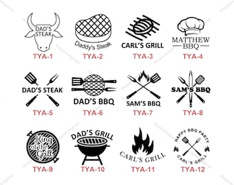 Marcador de hierro personalizado, Marcador de hierro personalizado para barbacoa, Marcador de hierro para bistec, carne, parrilla, Marcador de hierro personal, Marcador de hierro para bistec, TYA