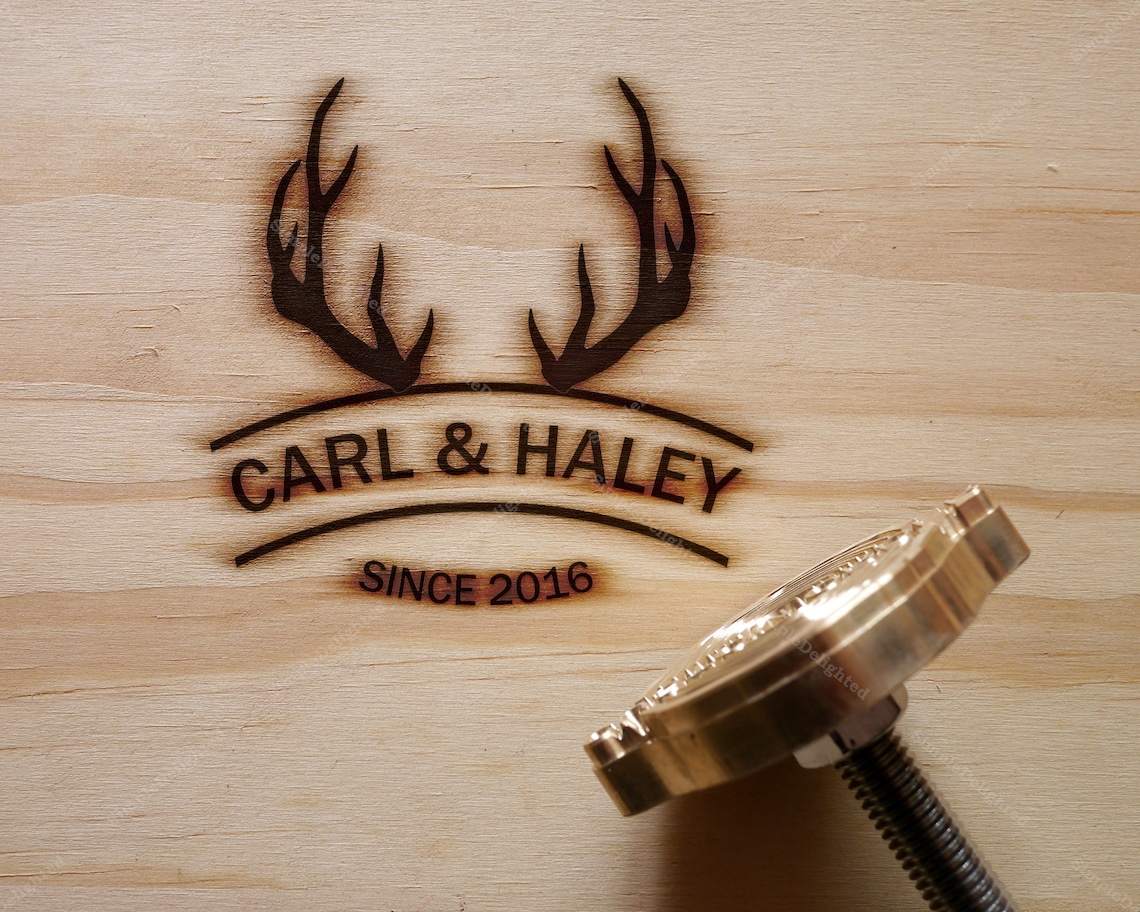 Custom Brand Iron Wood Working Branding Iron Logo Brand Etsy