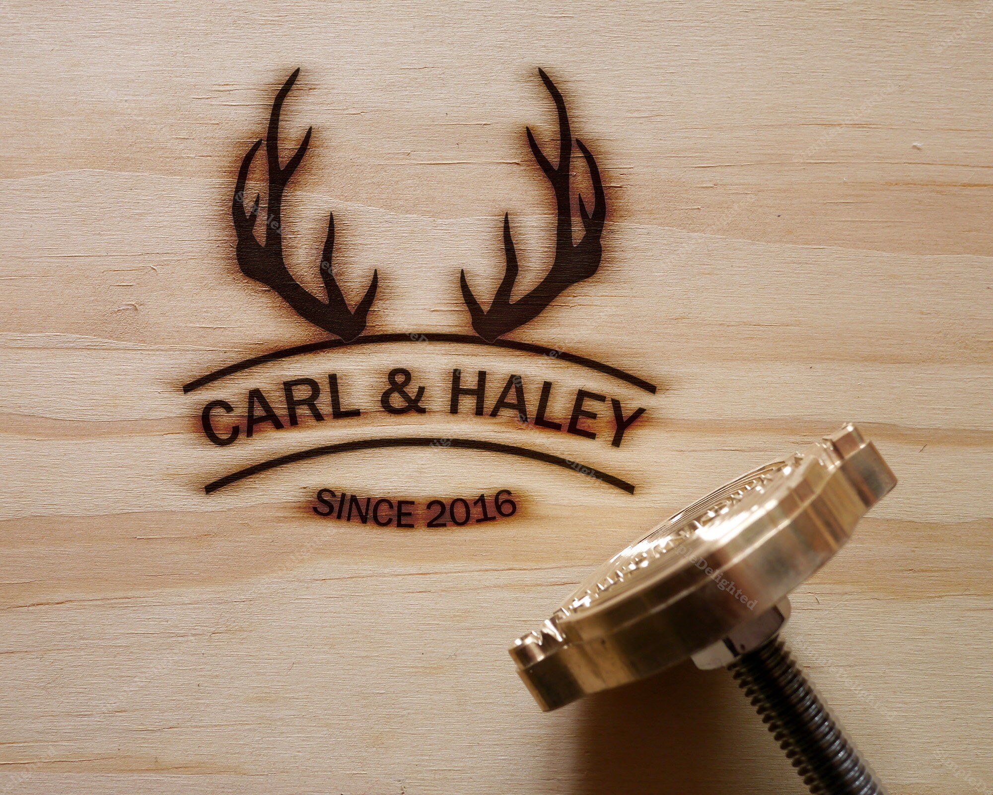 Custom Brand Iron Wood Working Branding Iron Logo Brand | Etsy