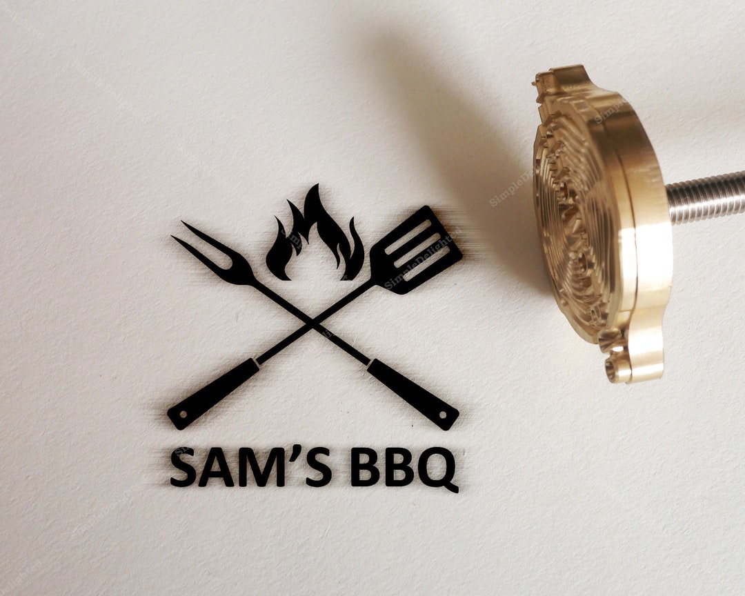 Custom Branding Iron for Steak, Personalized BBQ Branding Iron, Custom Branding Iron for
