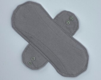 9" Single Layer Incontinence Pad All Pale Gray