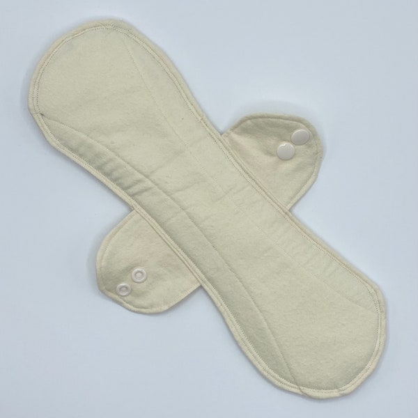 12" Double Layer Incontinence Pad Natural
